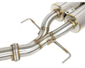 Mega Power Double Barrel 3-Inch Stainless Steel Cat-Back Exhaust
