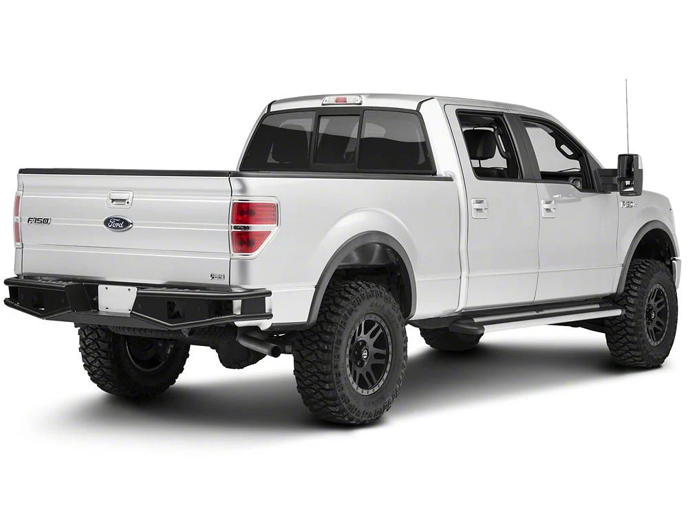Tubular Off-Road Rear Bumper, Textured Black