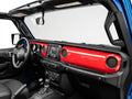 Gloss Red ABS Plastic Door Sill Trim