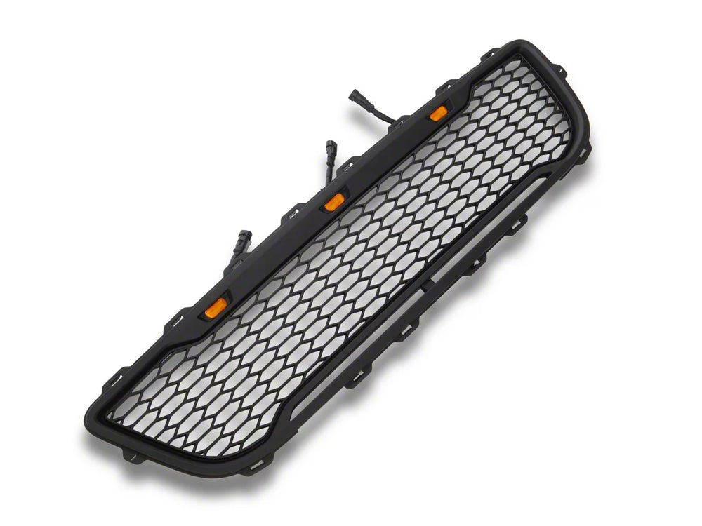 Honeycomb Mesh Grille with Amber LED Accent Lights