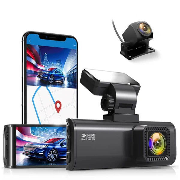 4K Dual-Channel Dash Cam System