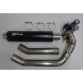 Hayabusa Stage 1/2 Turbo Kit Pipe and Muffler Setup