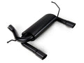 Dual Outlet Axle-Back Exhaust System with Satin Black Tips