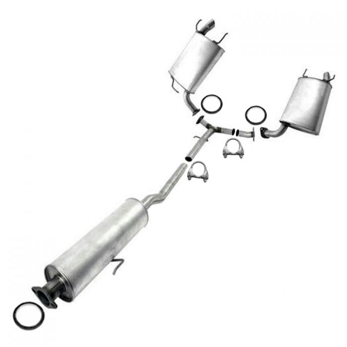 Pipe and Muffler Exhaust System Kit