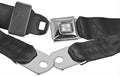 2-Point Lap Seat Belt with Starburst Chrome Buckle