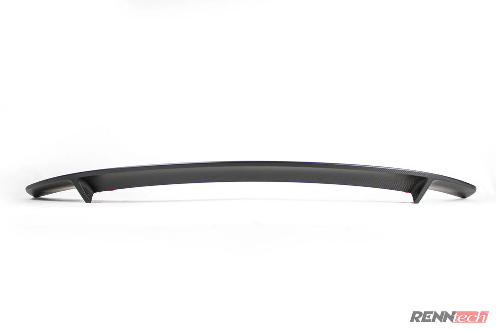 Carbon Fiber Rear Decklid Spoiler Matte Finish
