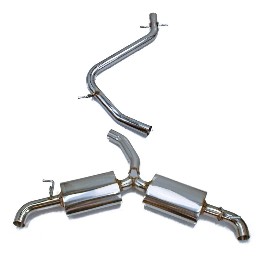 Cat-Back Exhaust System with Single Resonator