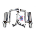 Stainless Steel Axle-Back Exhaust System with 4" Tips