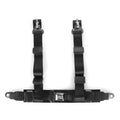 4-Point Harness with Chrome Push-Button Buckle