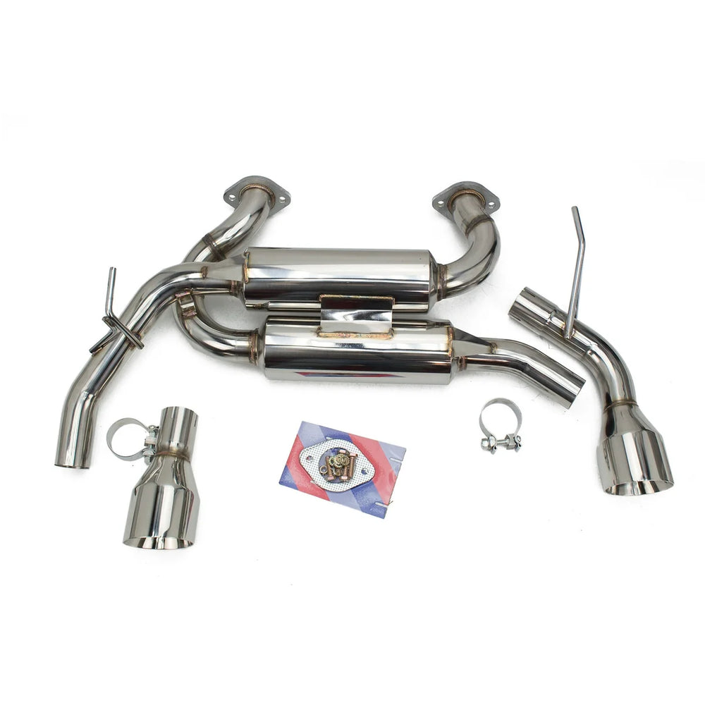 Axle-Back Exhaust System w/ Dual Mufflers