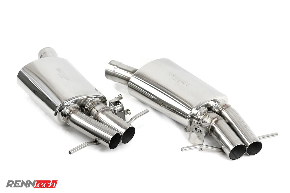 Stainless Steel Sport Mufflers (W222 S63 AMG BiTurbo)