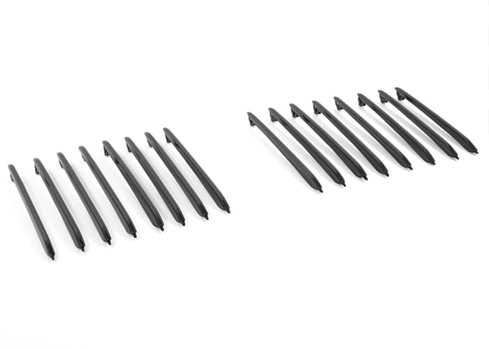 Carbon Fiber Rear Decklid Fins