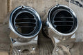 Tres A/C Vents with Chrome Bezels
