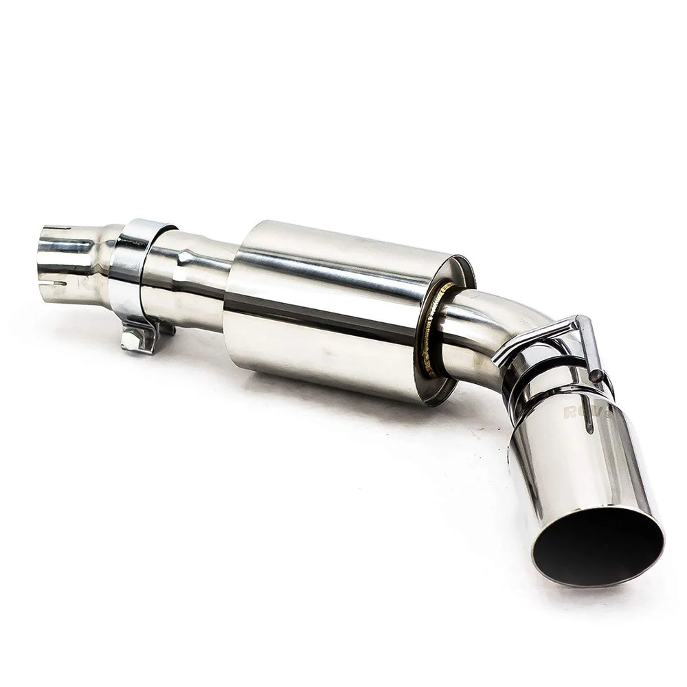 Axle-Back Exhaust System with 4" Tips
