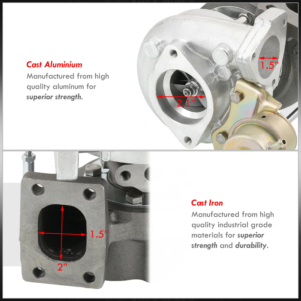 T25/T28 Water and Oil-Cooled Turbocharger with Internal