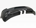 Razor Rear Bumper with Carbon Fiber Diffuser