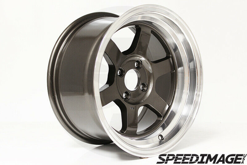 Grid 15x8 +0mm 4x114.3 73.1mm Hub Royal Gunmetal Wheel