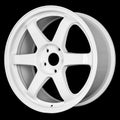 Grid 17x9.5 4x114.3 12mm Offset Wheel, White