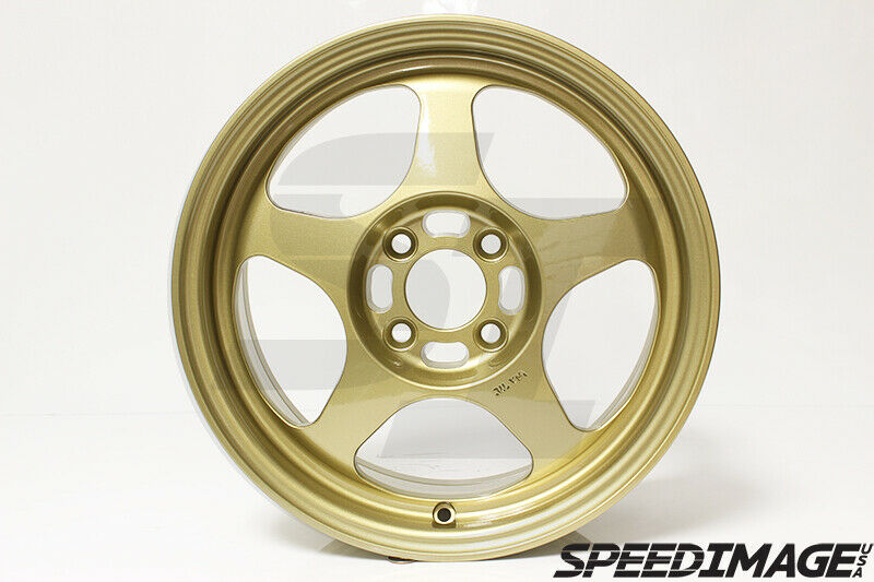 Slipstream 15x6.5 +40mm 4x100 Gold Wheel