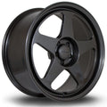 SLIPSTREAM 15x7 35mm Offset 5x100 Gunmetal Wheel