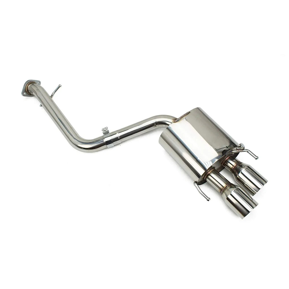 Axle-Back Exhaust System with Quad Tips