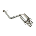 Axle-Back Exhaust System with Quad Tips