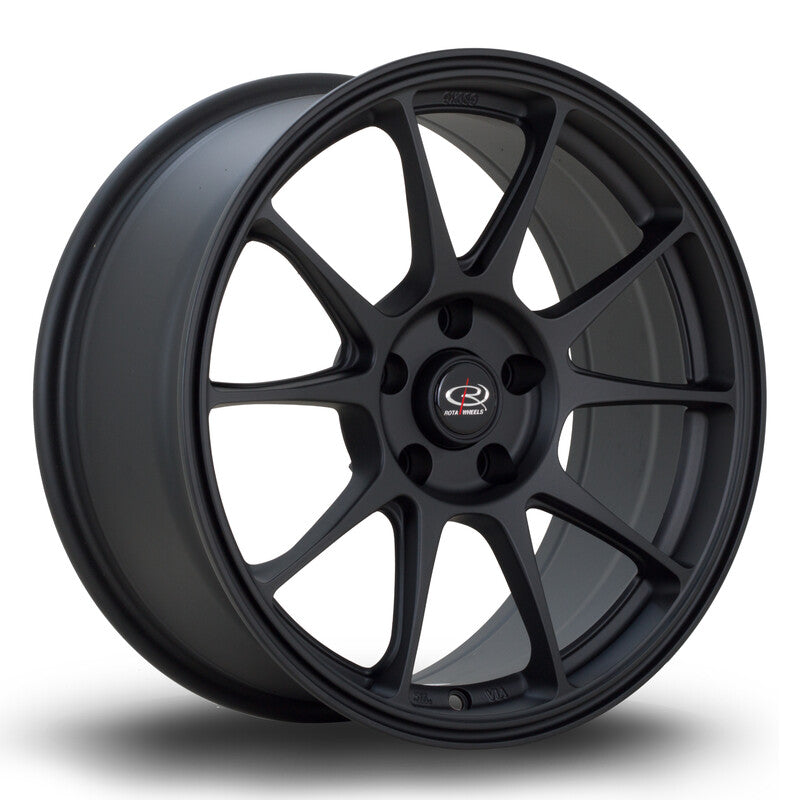 Titan 17x7.5 +40 4x108 Satin Black Alloy Wheel