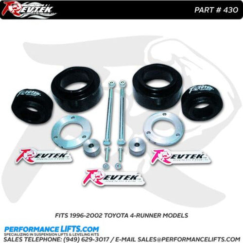 3-Inch Front / 2.5-Inch Rear Suspension Lift Kit