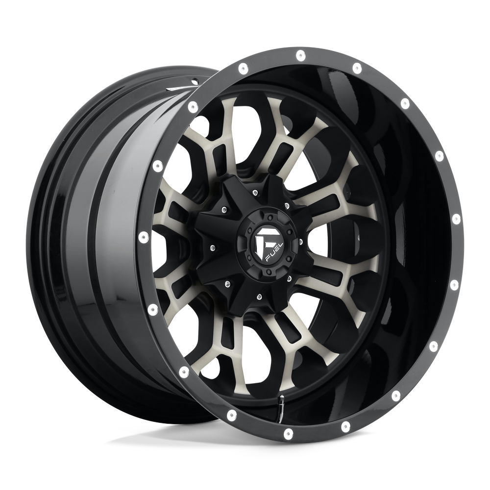 Crush 20x9 Gloss Machined 8-Spoke Wheel