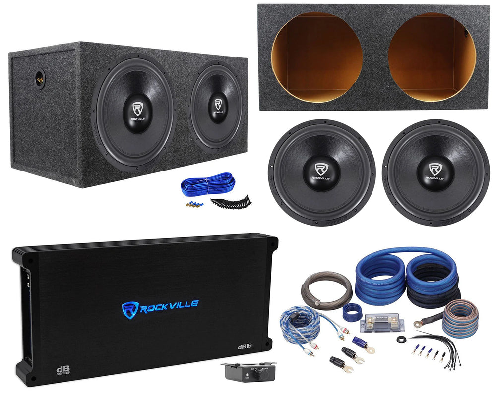 W15 K6 Series 15-Inch Dual 2-Ohm Subwoofer