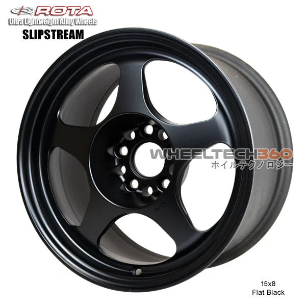 Slipstream 15x8 +40mm 5x100 Wheel