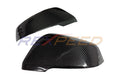 Dry Carbon Fiber Mirror Cap Replacements