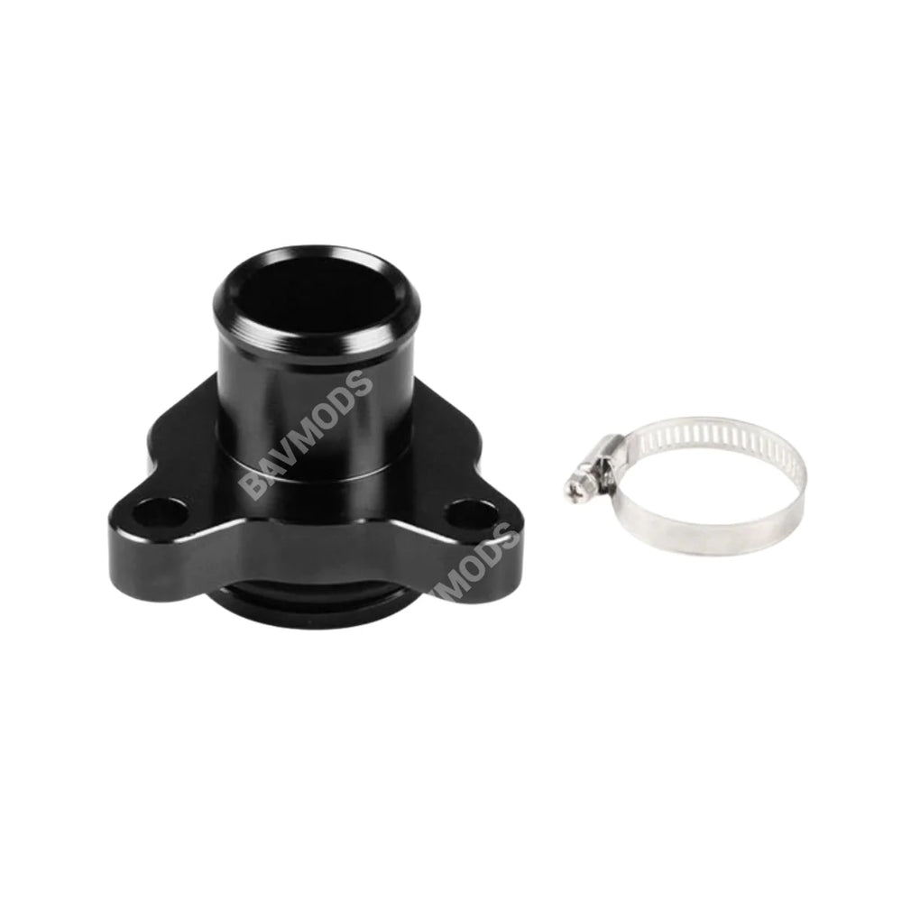 Aluminum Cylinder-Head to Thermostat Coolant Hose Fitting