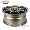 Circuit 8 16x7 +45mm 5x100 Wheel