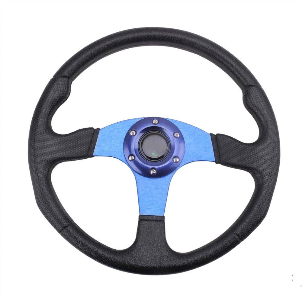 14-Inch Suede Steering Wheel