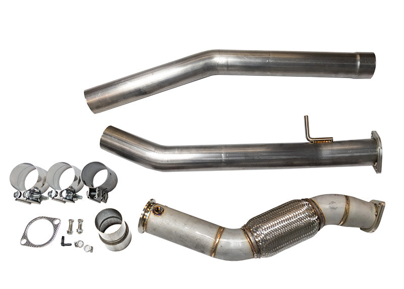 DPF/SCR Delete Kit 3.5" Stainless Steel
