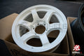 Gram Lights 57DR 18x9.5 +38mm 5x114.3 Ceramic Pearl