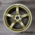 Gram Lights 57CR 17x9 +38 5x100 E8 Gold