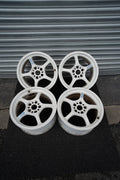 Gramlights 57C 17x8.5 +30 5x114.3 White Wheel