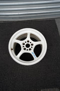 Gramlights 57C 17x8.5 +30 5x114.3 White Wheel