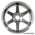 Volk TE37SL 19x10.5 +12 5x114.3 Pressed Graphite