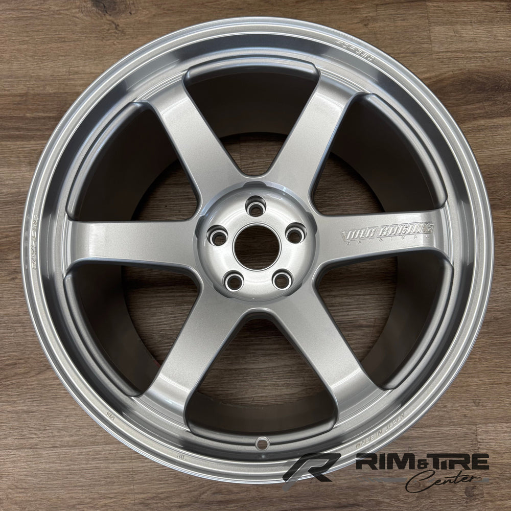 Volk TE37 Ultra M-Spec Diamond Silver Wheel Set