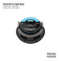 8-Inch Dual 4-Ohm Subwoofer