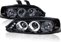 Glossy Black Projector Headlights w/ Smoke Lens