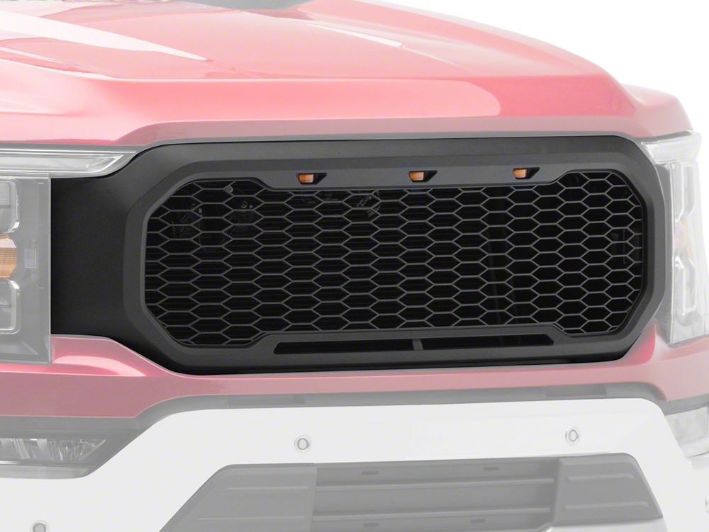 Baja Upper Replacement Grille w/ Amber LED Lights