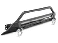 Winch Bumper with Over-Rider Bar