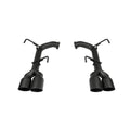 Stealth Edition 4-Inch Quad Tip Axle-Back Exhaust