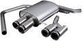 Axle-Back Exhaust System w/ 84mm Carbon Race Tailpipes