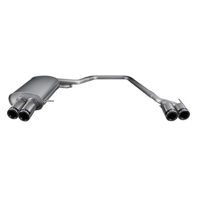 Axle-Back Exhaust System w/ 84mm Carbon Race Tailpipes