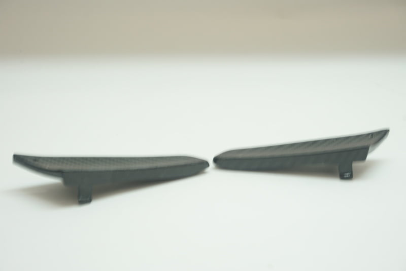 Carbon Fiber Door Handle Backing Plate Set